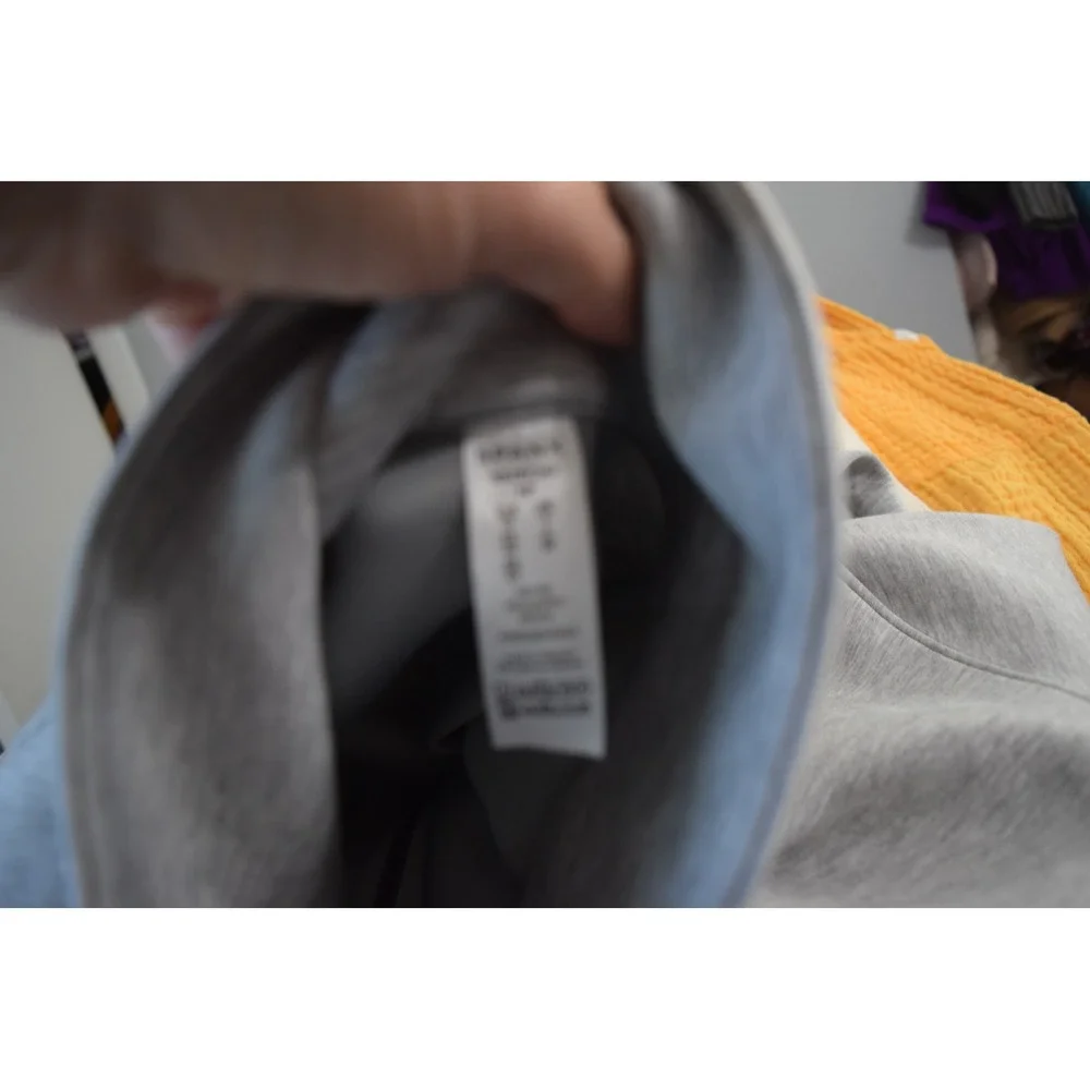 Spanx AirEssentials Jumpsuit XS Petite Gray Half Zip Wide Leg Women Loungewear